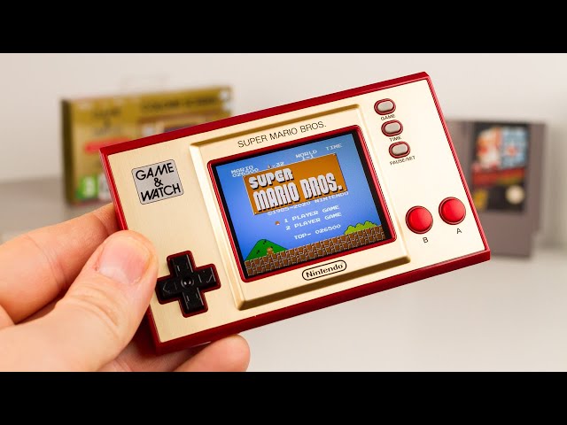 Vídeo relacionado con Nintendo Game & Watch: Super Mario Bros Console de jeu pour enfants