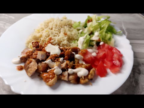 HALAL GUYS CART RECIPE : NEW YORK FAMOUS RECIPE