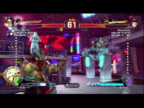 USFIV~ Hugo (Reflex WhYYZ) vs.  Juri (Maryokutai) HD