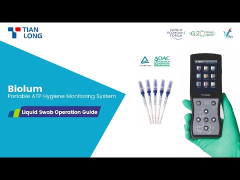 Tianlong Biolum ATP Liquid Swab Operation Guide