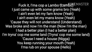 Marty Baller Ft. Rich The Kid &quot;Rambo&quot; lyrics