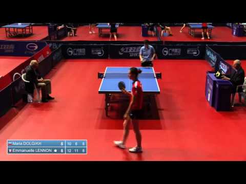 2014 Croatia Open WS R1 DOLGIKH Maria vs LENNON Emmanuelle FRA