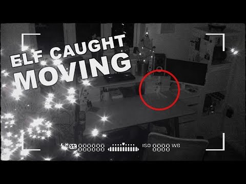 Elf On The Shelf Caught Moving On CCTV