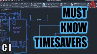 Download the video "5 Must know AutoCAD Shortcuts & Time Saving Commands! AutoCAD Productivity Tips"