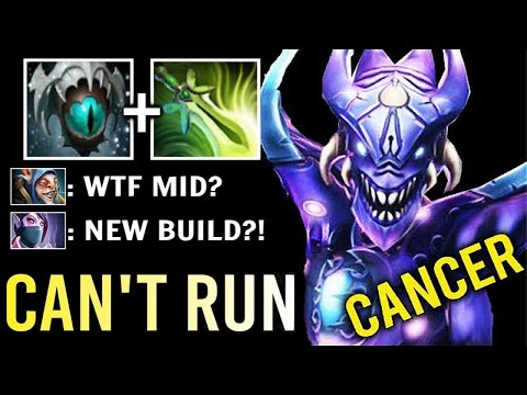 NEW CRAZY META Skadi + Butterfly Bane Mid vs Meepo Max Attack Speed Imba Nightmare WTF Dota 2