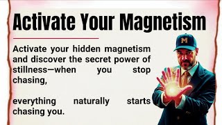Activate Your Magnetism 🔥|| Stop Chasing & Start Attracting Success and Respect || Graded Reader 💯