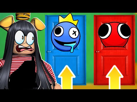 Non Aprire La Porta Sbagliata Dei Rainbow Friends!!