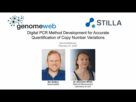 Digital PCR method development for accurate quantification for copy number variations YouTube Poster