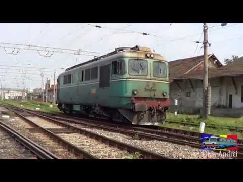 Diesel Sulzer CFR Marfa 60-0672-0 mega horns in Timisoara North