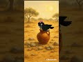 Pyasa Kauwa Thirsty Crow ‍ Cartoon Bedtime Stories Birds Animation