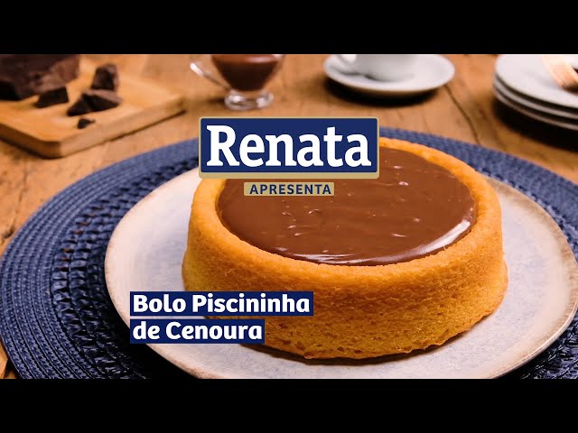 Bolo Piscininha de Cenoura