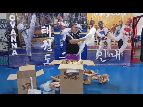 Taekwondo indiara-goias, troféus do 2"indiara open de taekwondo 2025