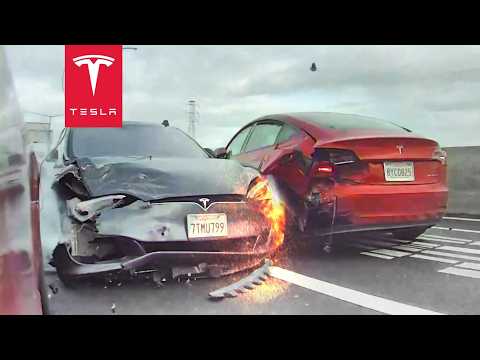 Top 50: Most Viewed Tesla Crashes | Best Of Wham Baam Teslacam