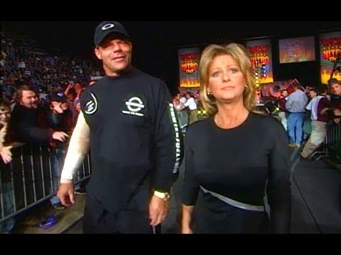 (720pHD): WCW Nitro 03/15/99 - Miss Elizabeth & Lex Luger interrupt Konnan vs. Disco Inferno