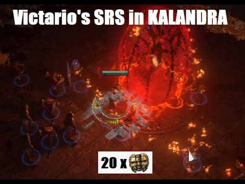Path Of Exile Kalandra 20 CHAOS Build :  Vicatrio's Summon Raging Spirits (SRS)