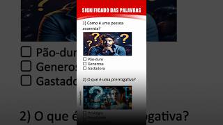 📚 Quiz Significado das Palavras - Quantas perguntas você acerta?