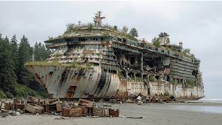 Abandoned 99-Year-Old Cruise Ship Transformed Into a Luxury Ocean Mansion