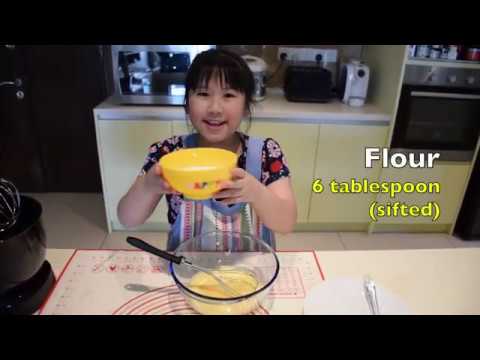 Elisha Bakes Marble Chiffon Cake