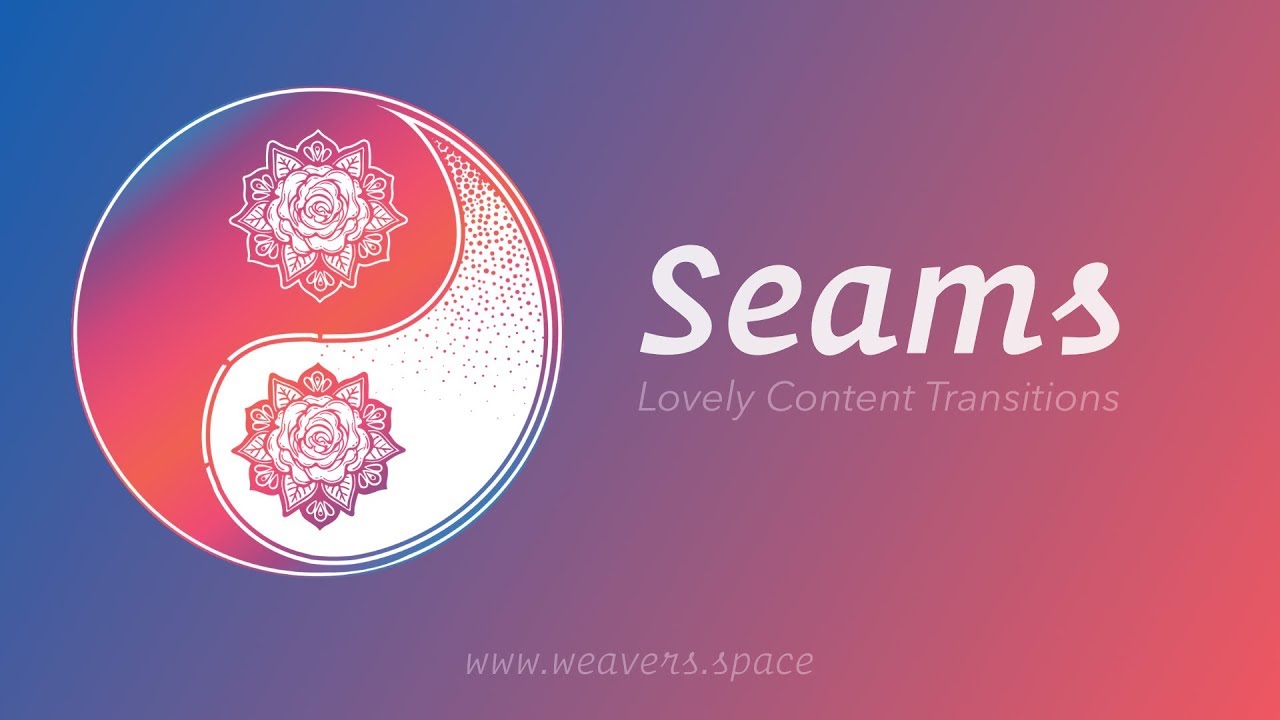 Seams - Fancy SVG Slants, Angle, and Curves for your website background