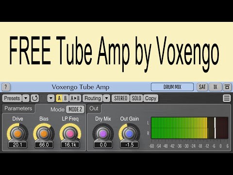 FREE Tube Amp by Voxengo