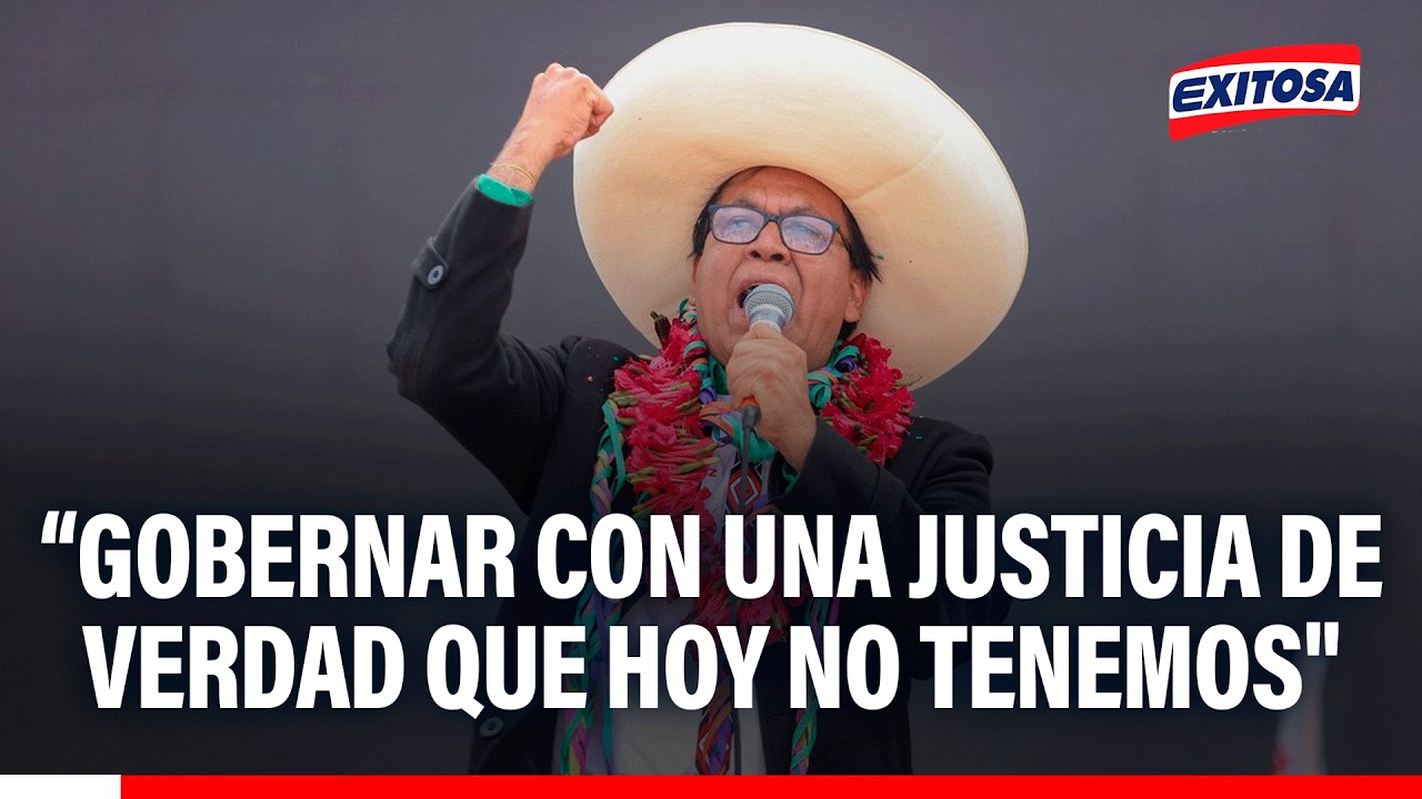 🔴🔵 Roberto Sánchez asegura que su candidatura busca recuperar “la senda democrática” del país