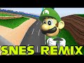 Mario Kart 64 Luigi Raceway SNES Remix