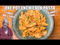 ONE POT ENCHILADA PASTA IN 30 MINUTES FOR EASY DINNER
