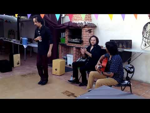 BAILE JUAN CARLOS GIL CON ANTONIO AMADOR EL CIERVO, PACO SOTO, TOÑI ESTEPA Y ANABEL MORENO