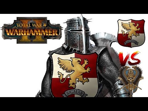 Volkmar & Karl Franz Desert Crusade | Empire vs Tomb Kings - Total War Warhammer 2