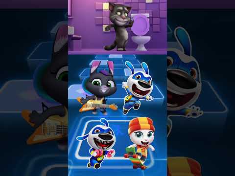😡Angry Talking Tom ⚡ Talking Angela 😡⚡ Among Us SpongeBob ▶️  #shorts #trending #tileshopcoffindance