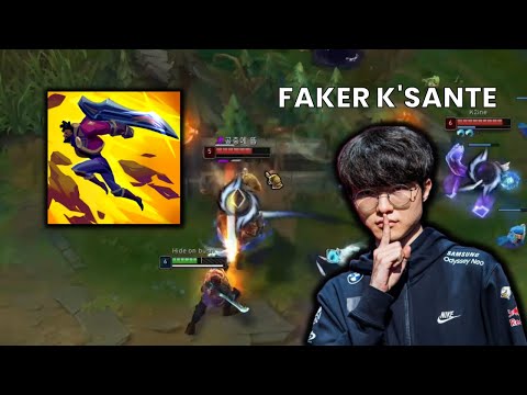 FAKER K'SANTE MID CLEAN KILL