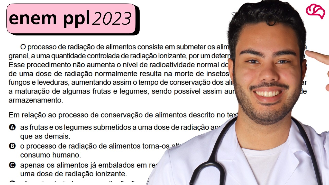 Resolução em Vídeo — Questão 99 ENEM 2023 PPL