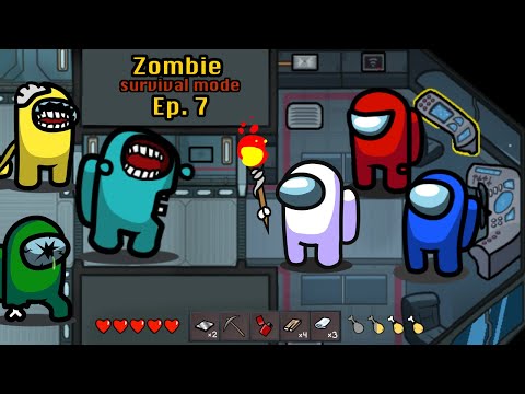 Survival Mode 🛠 Among Us Zombie - Ep 7 mr.White - Animation