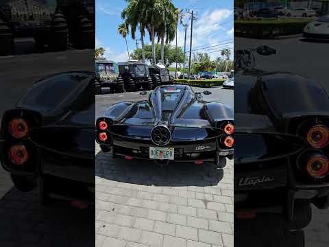 Pagani UTOPIA Start Up at Prestige Imports Miami