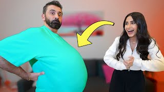 زوجي يجرّب آلام الولادة ???? (الحقيقي)