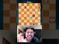 Craziest Stalemate Ever ️ Shorts Chess