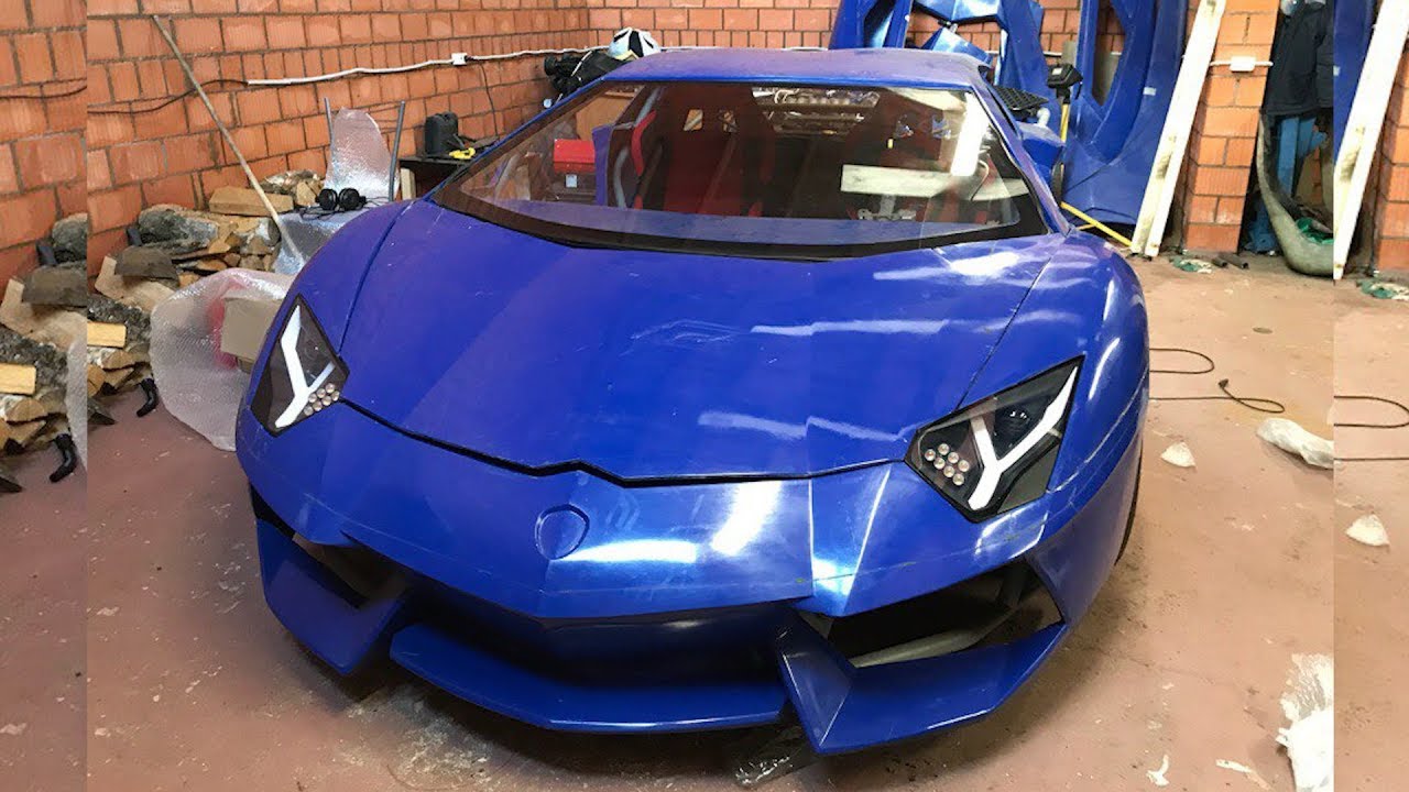 САМОДЕЛЬНЫЙ ЛАМБОРГИНИ / ФАРЫ, ЛОБАШ, БАК!