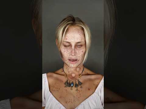 The Bubonic Plague #viralvideos #makeuptutorial #tutorial #creepy #weird