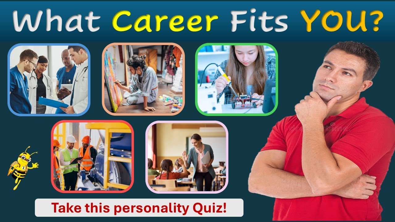 What Job Matches Your Personality? 🎯🎨👷🏻‍♀🎭🧑🏻‍🔬|| Personality Test #discoveryourself