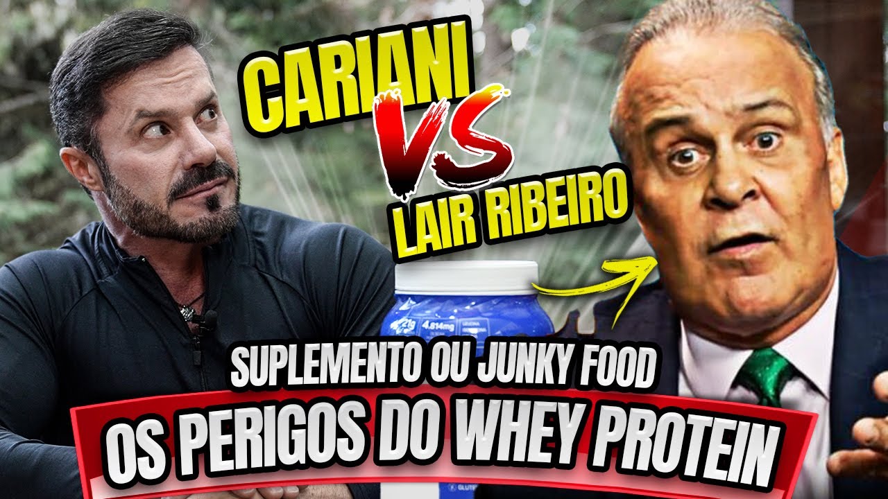 OS RISCOS DO WHEY PROTEIN - CARIANI RESPONDE AO DR. LAIR RIBEIRO