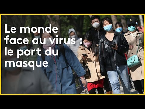Le port du masque en Chine, en Allemagne, aux États-Unis et en Italie