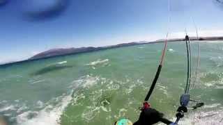 preview picture of video 'Kiting at Blimsanden summer of 2014'