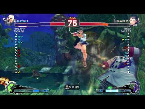 laqian [Sakura] vs remy [Rufus] SSF4 Japanese Online Ranked Matches - TRUE-HD
