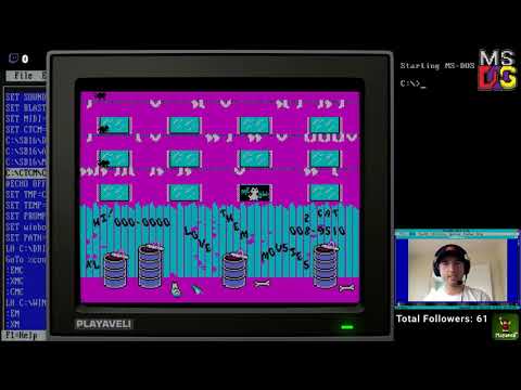 C:\cd stream.. MS-DOS #1 | Alley Cat (1984)