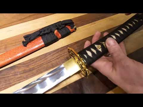 Cold Steel Tachi Katana 30” Damascus Sword