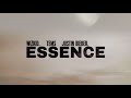 Wizkid - Essence (Lyrics Video) ft. Justin Bieber, Tems