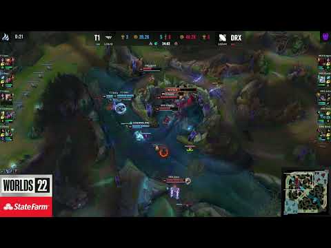 T1 vs DRX | ONER STEAL BARON