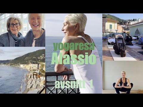 Yoga as art – yogaresa Alassio, avsnitt 1