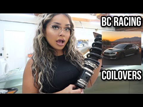 2021 STI BC RACING COILOVER INSTALL