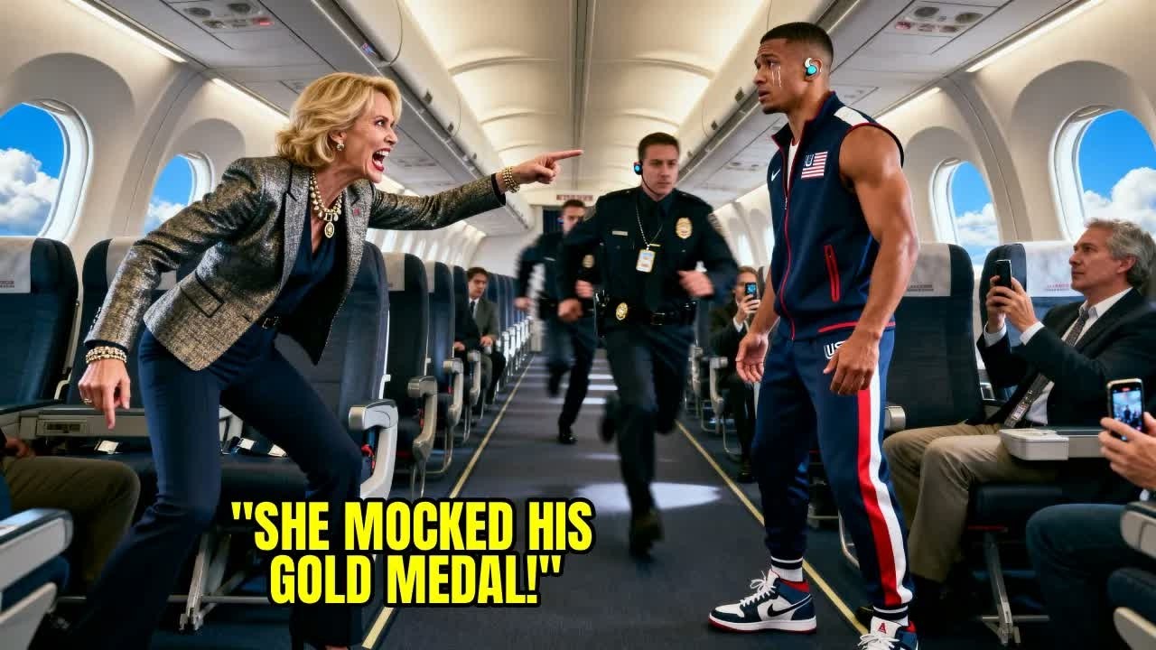 Karen [Shockingly] Insults Deaf Athlete on Flight 190! Gets Instant Justice!